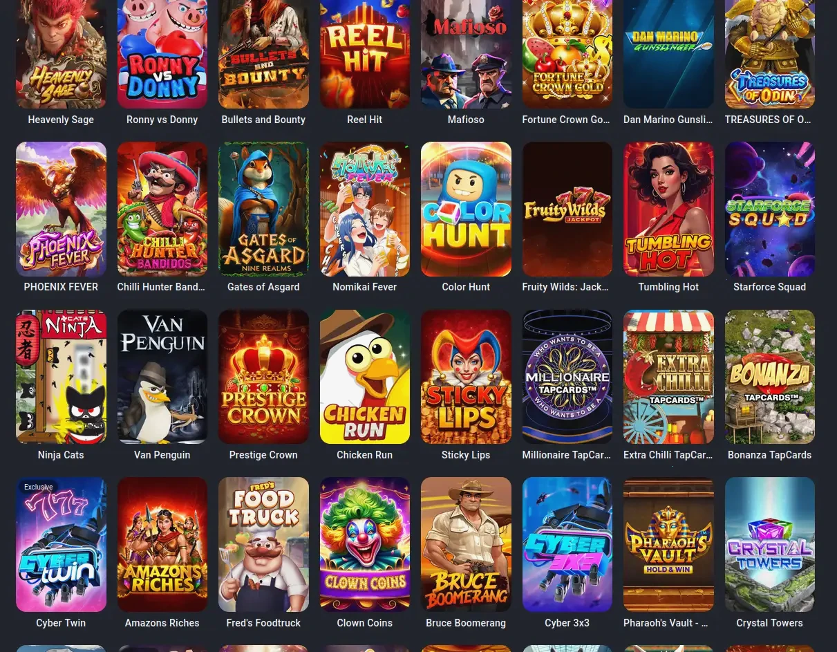Booi Casino gry i bonusy